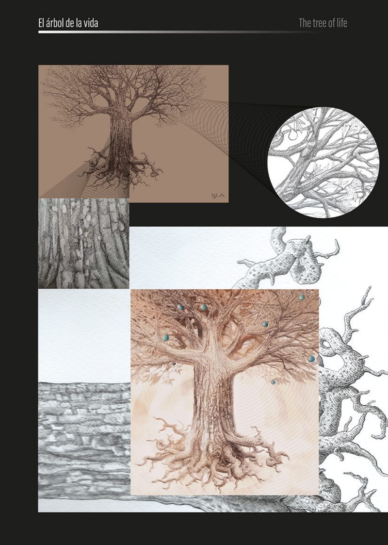 El Árbol de la Vida — obra de Marcelo D'Alvia